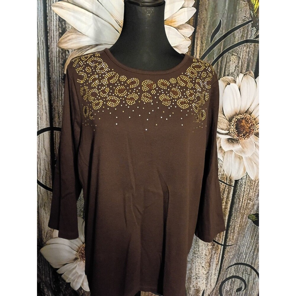 Quacker factory  Brown Sequence top
